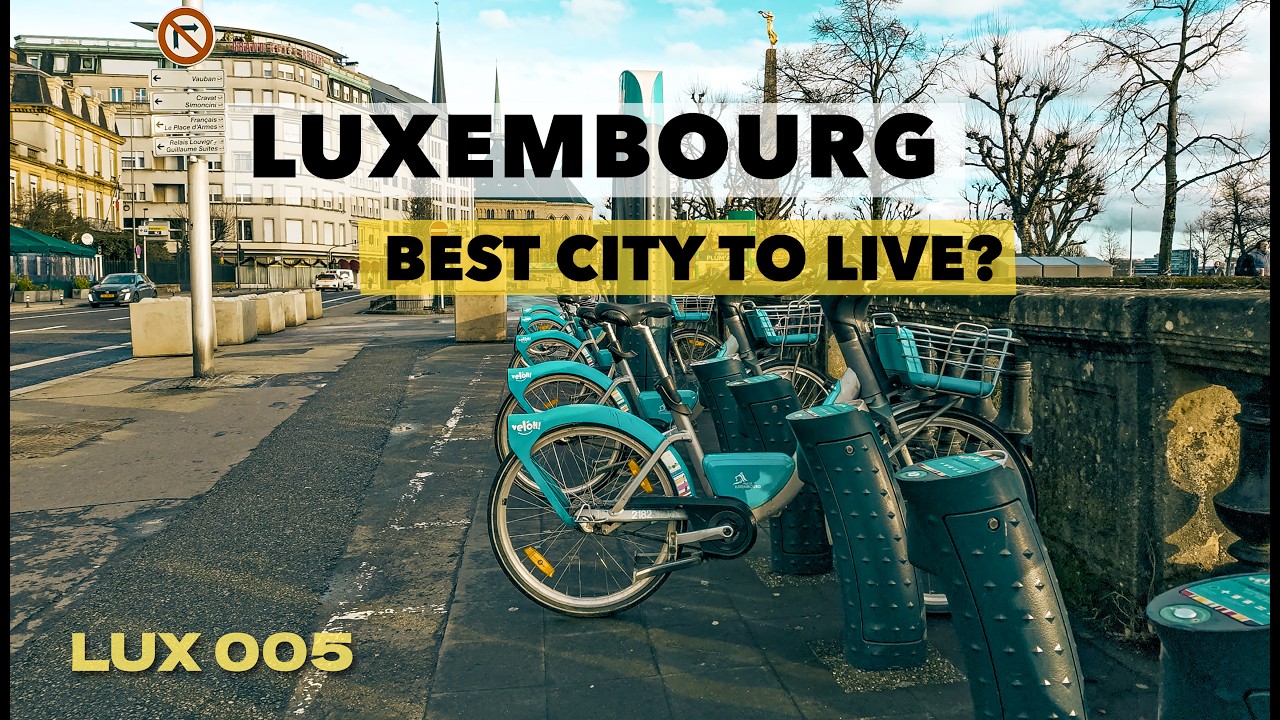 LUXEMBOURG City 🇱🇺 Europe’s Best City to Live? January 2026 Street Walking Tour | 005