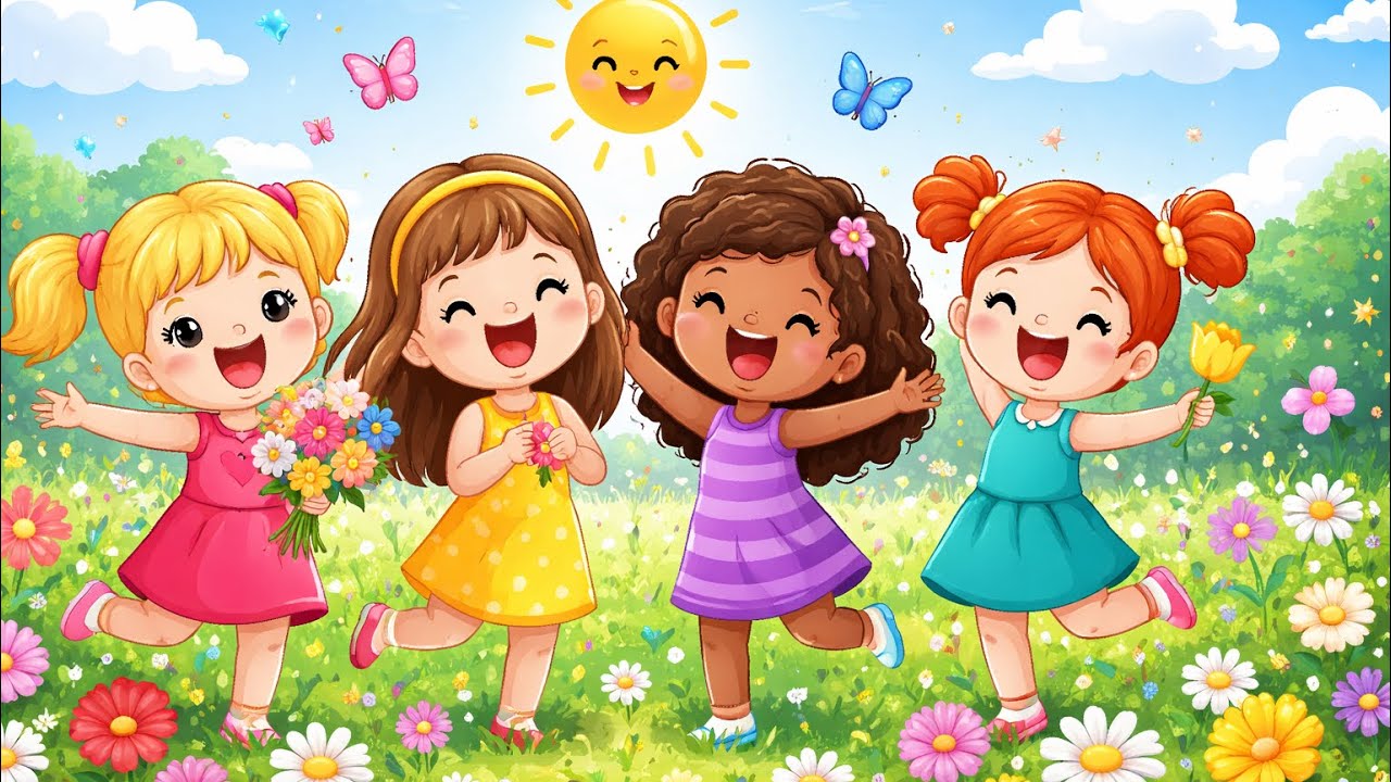 Święto dziewczynek - piosenka dla dzieci z okazji Dnia Kobiet 🌷💐