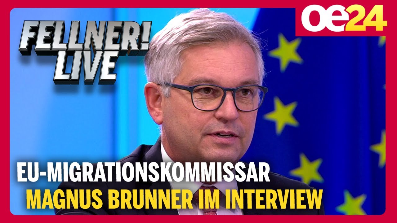 EU-Migrationskommissar Magnus Brunner im Interview | FELLNER! LIVE