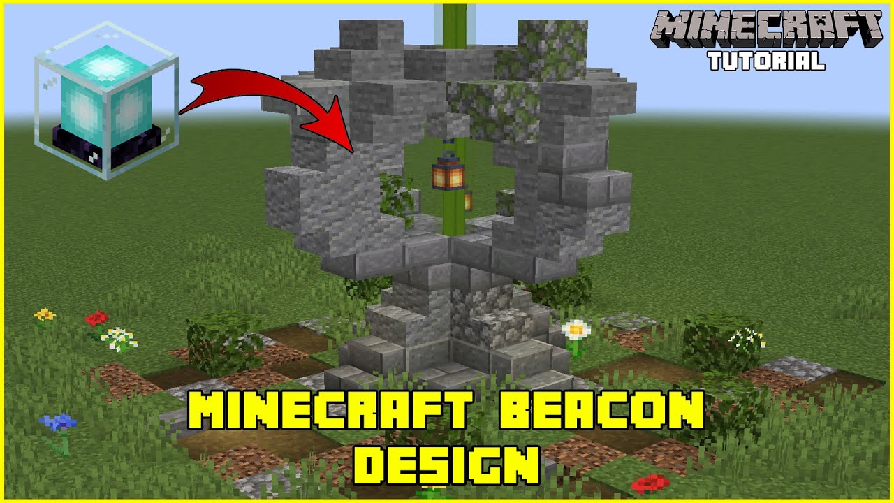 Minecraft Harika Fener Tasarımı Nasıl Yapılır l Minecraft How to build A Simple Beacon Design
