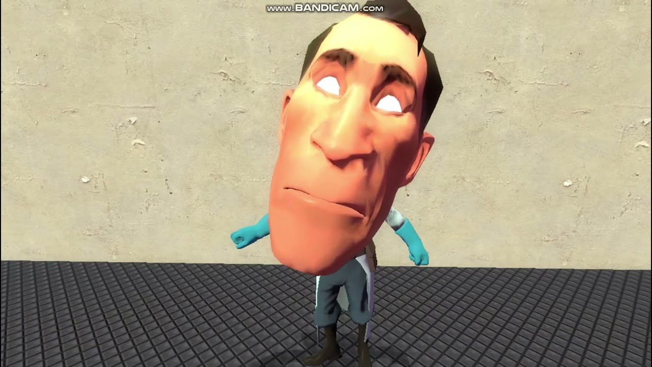 Raus Medic inflates his head