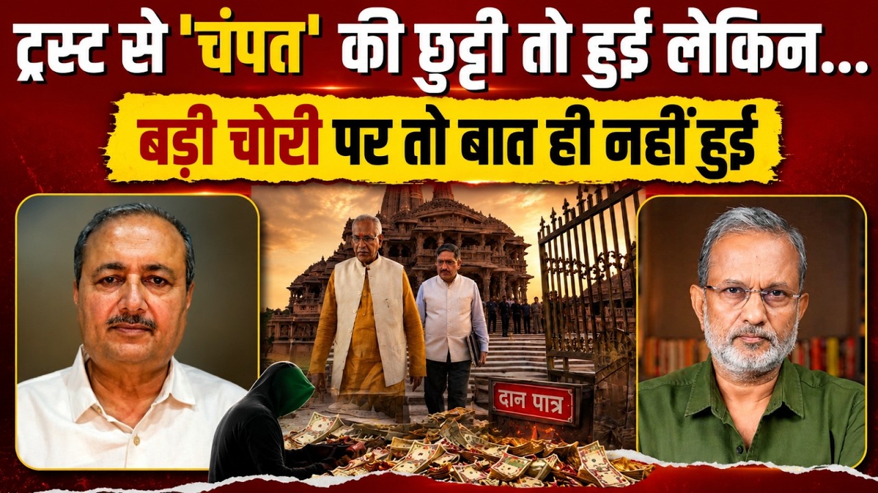 Ram Mandir Trust से 'Champat Rai' की छुट्टी, कब होगी FIR ? || Ajit Anjum