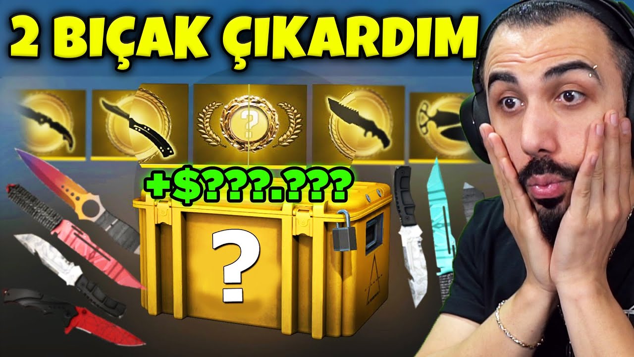 ZENGİN OLDUM!! CS 2 KUTU AÇILIMI!! 2 TANE BIÇAK ÇIKARDIM!! | Barış Can