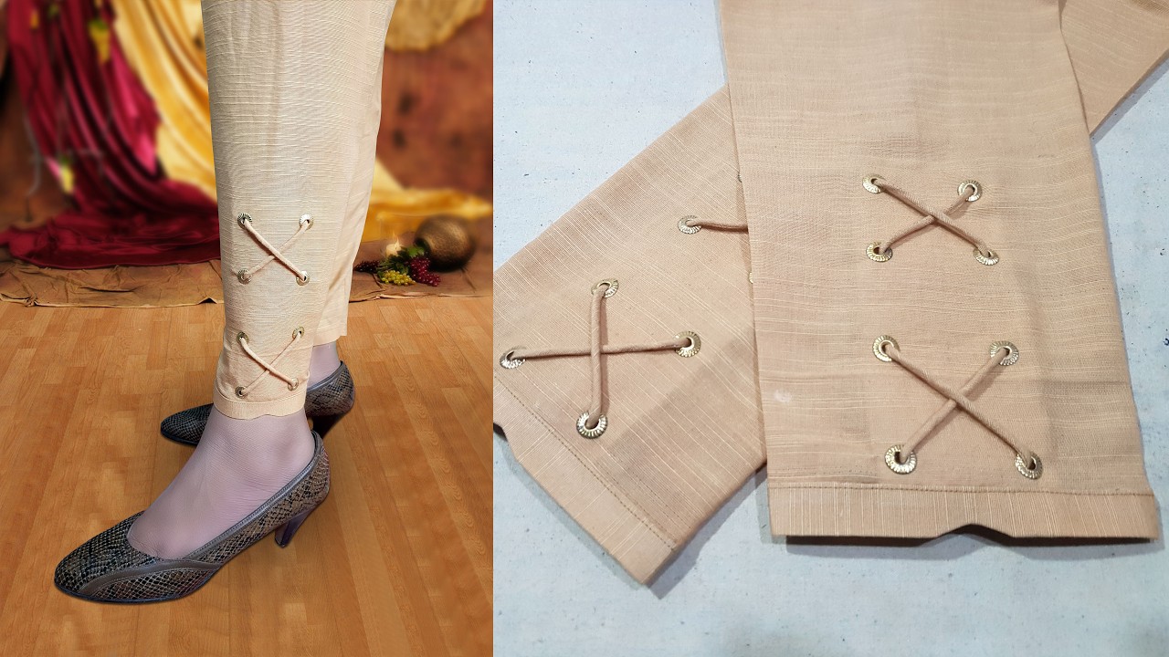 ✅😍Eid Special Latest Ladies Trouser Design 2026 | Stylish Trouser Cutting & Stitching Tutorial