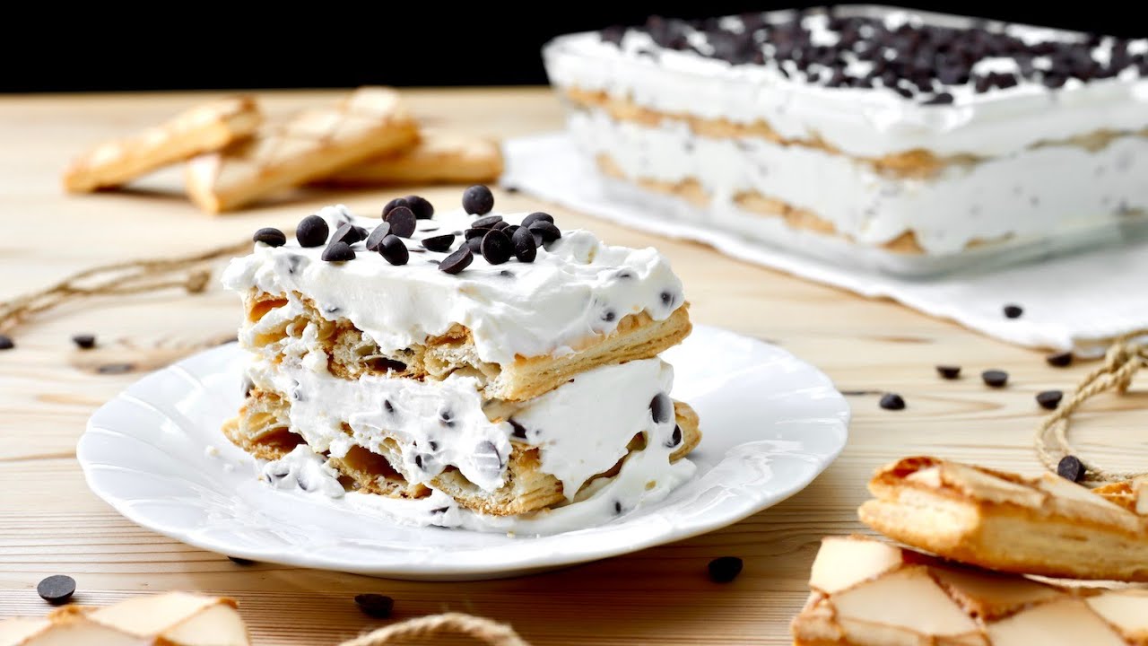 Semifreddo di Sfogliatine al Mascarpone