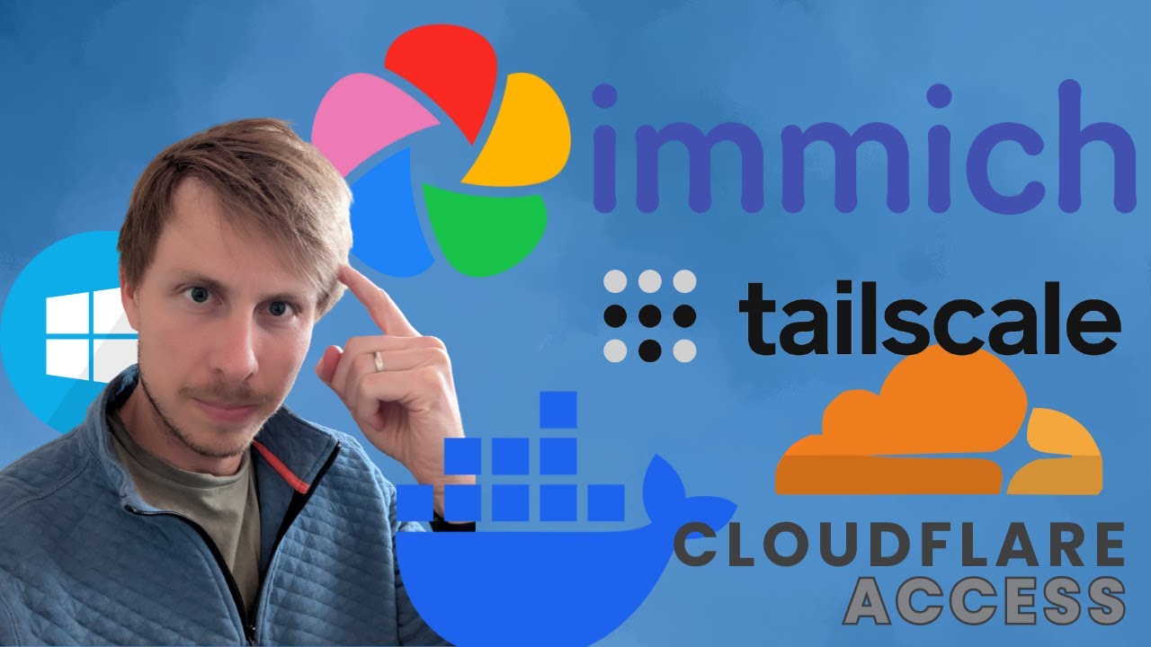 The BEST way to access Immich from anywhere! | Tailscale + Cloudflare