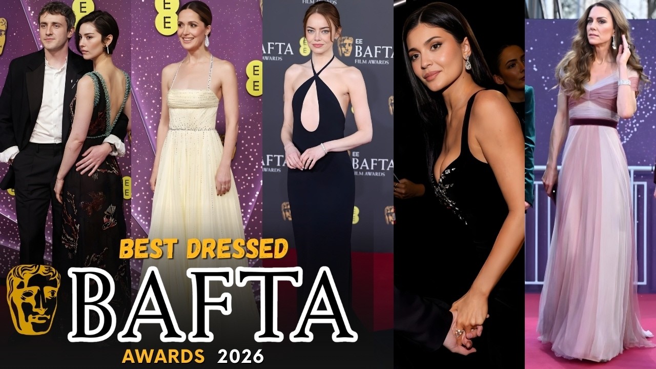 TOP 10 BEST DRESSED AT THE BAFTA AWARDS 2026! (BAFTAs)