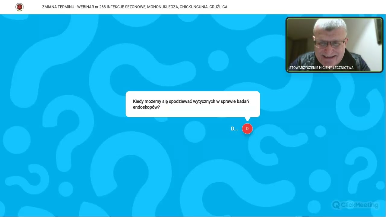 WEBINAR nr 268 INFEKCJE SEZONOWE, MONONUKLEOZA,, GRUŹLICA