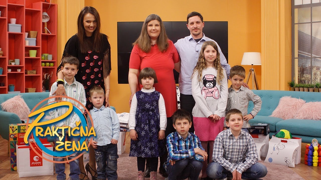 Praktična žena - Vasilijevići i njihovih 7-oro dece – puno ljubavi, ali puno i poteškoća