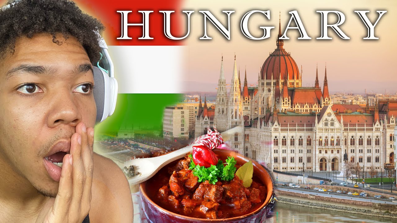 Jamaican Learns About Hungary |Geography Now! Hungary REACTION