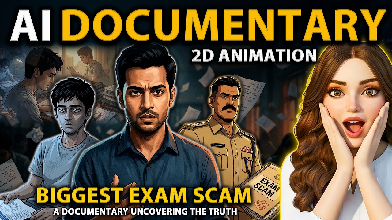 Create 2D Documentary Videos Using AI | AI 2D animation Documentary kaise banaye | STEP BY STEP