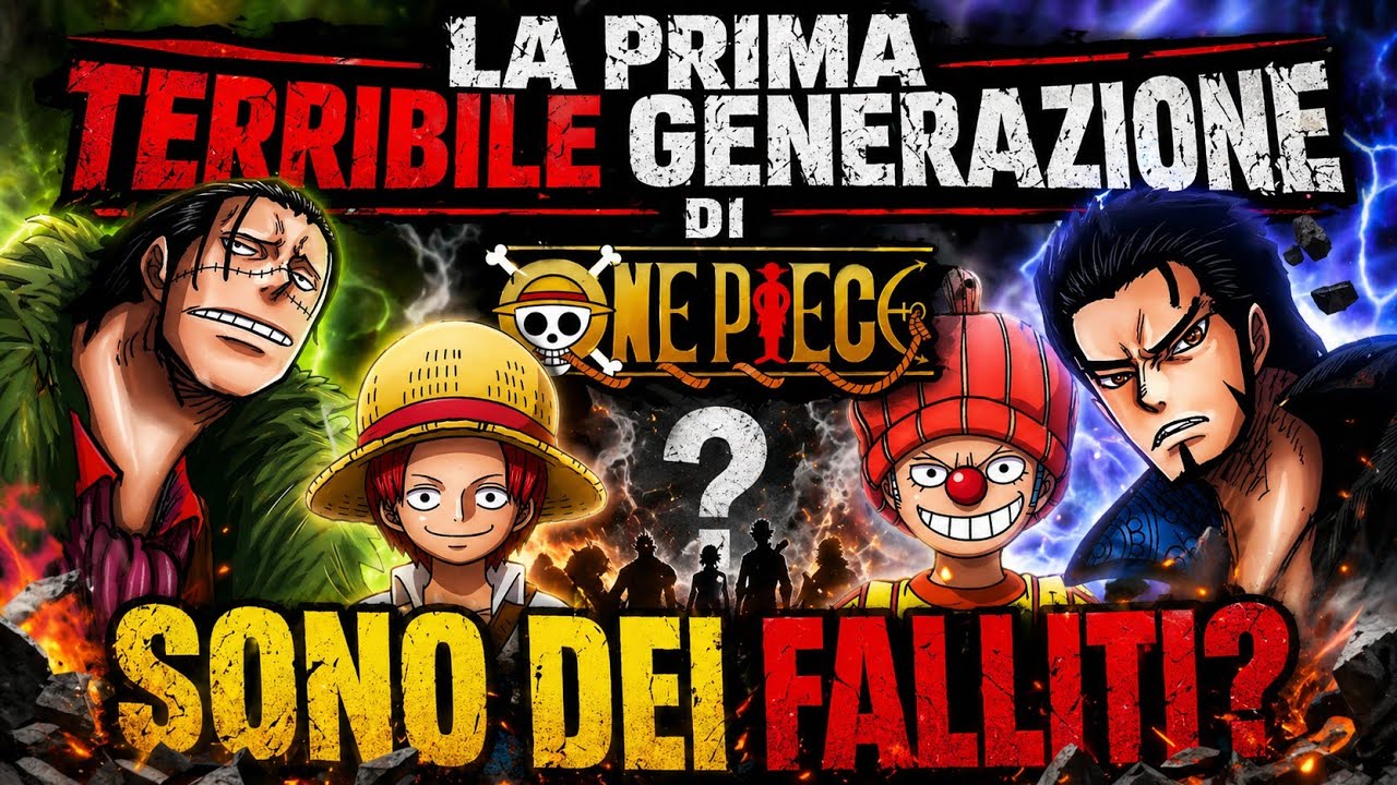 LA PRIMA TERRIBILE GENERAZIONE DI ONE PIECE