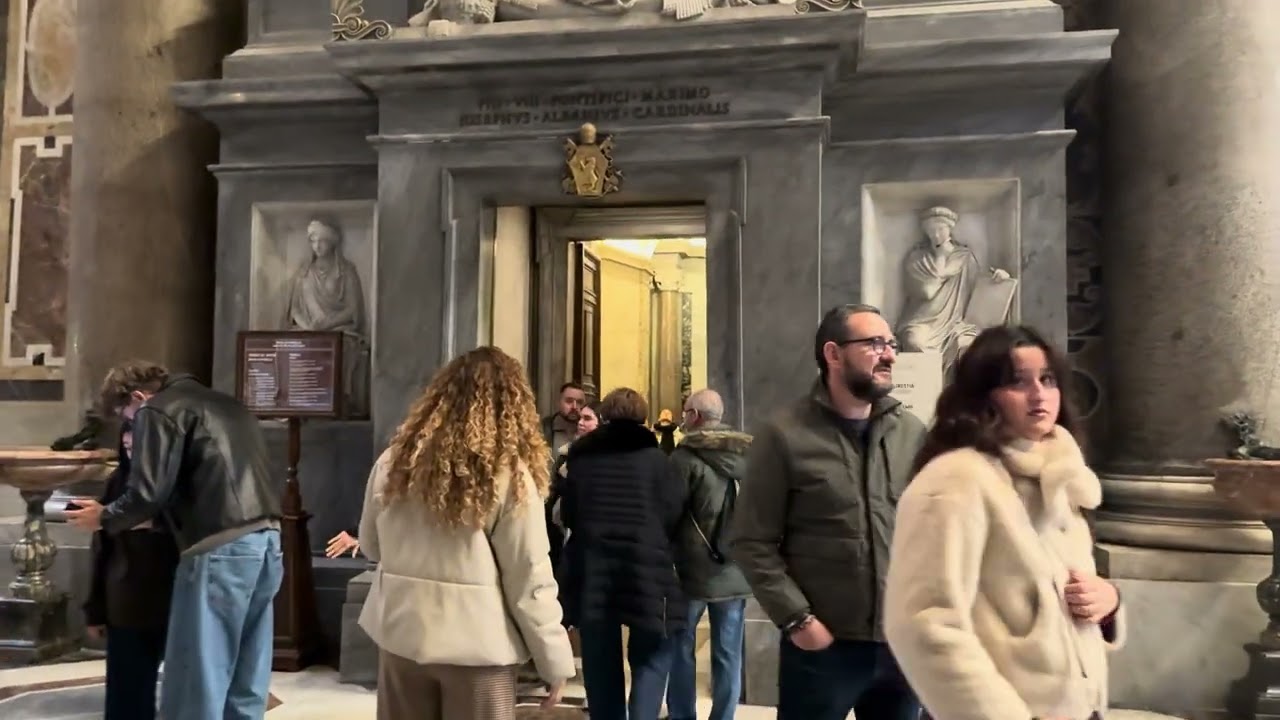 Inside the Vatican ✨A complete walk through St. Peter’s Basilica ⛪️ ...Enjoy the full journey 🤍