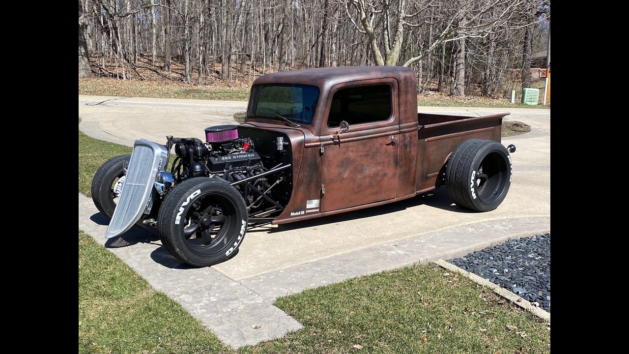 factory five 35 hot rod truck extended cab