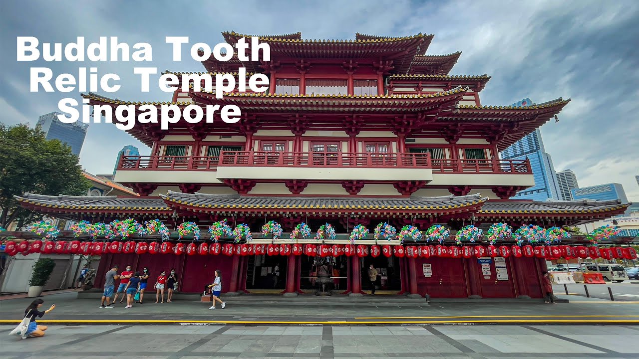 Buddha Tooth Relic Temple in SIngapore. Virtual tour