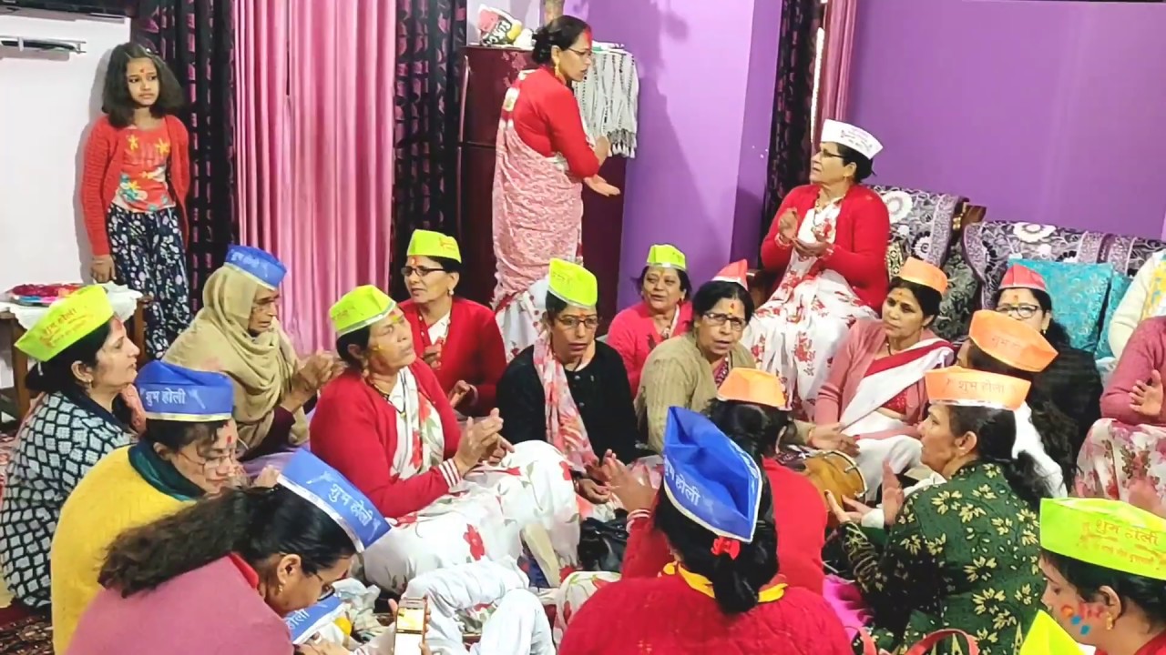 बाराही मैया की होली#देवी धुरा की मैया बाराही #Kumaoni Mahila Holi