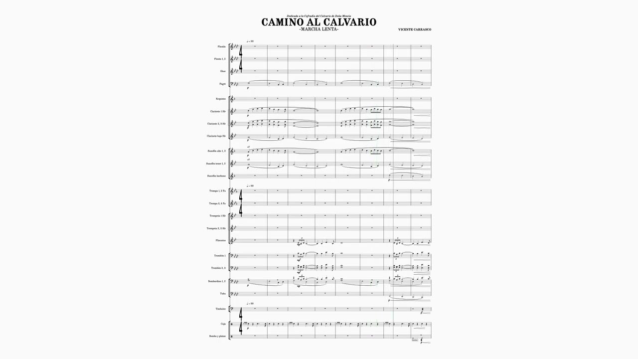 CAMINO AL CALVARIO (Vicente Carrasco)