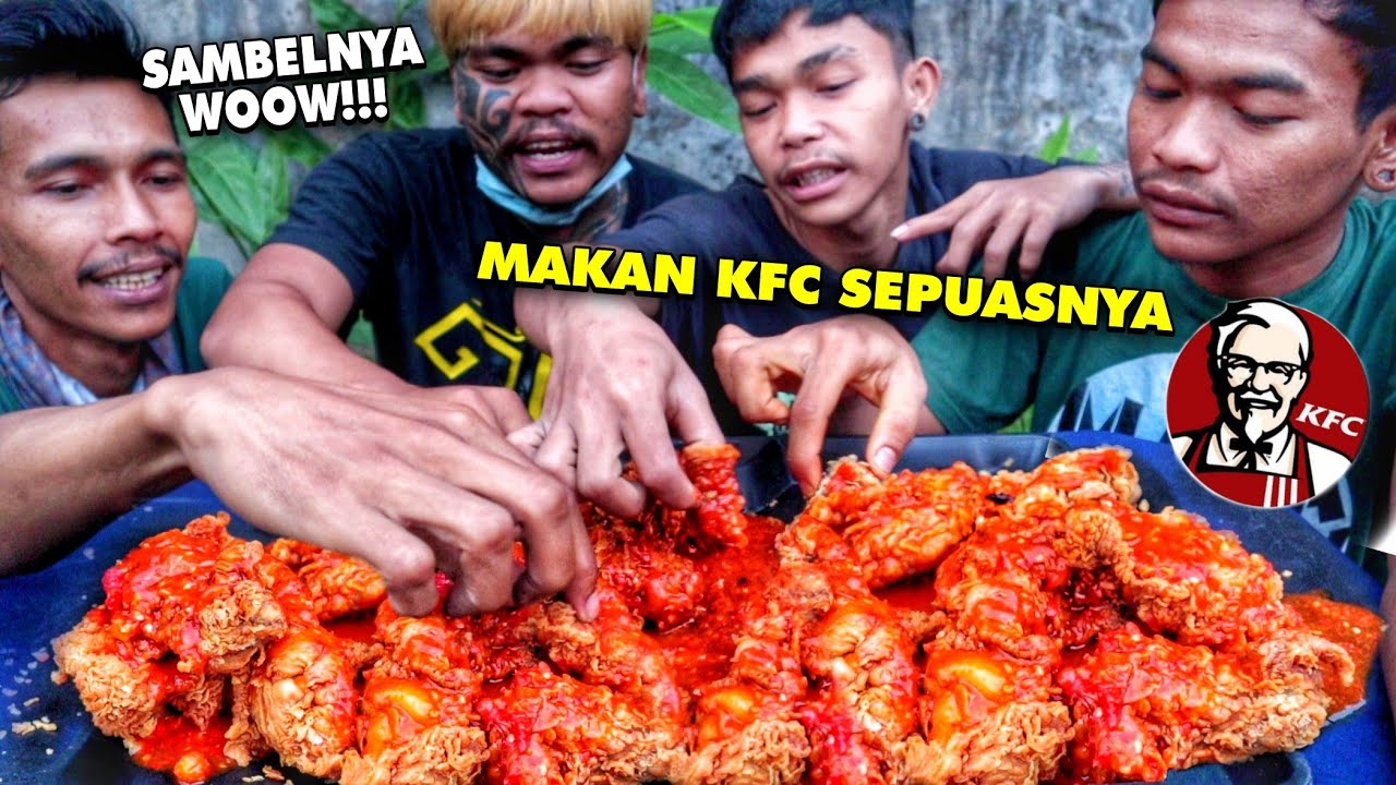SEPUASNYA!!! KFC MANDI SAUS MATAHARI BIKIN BIBIR JEDING