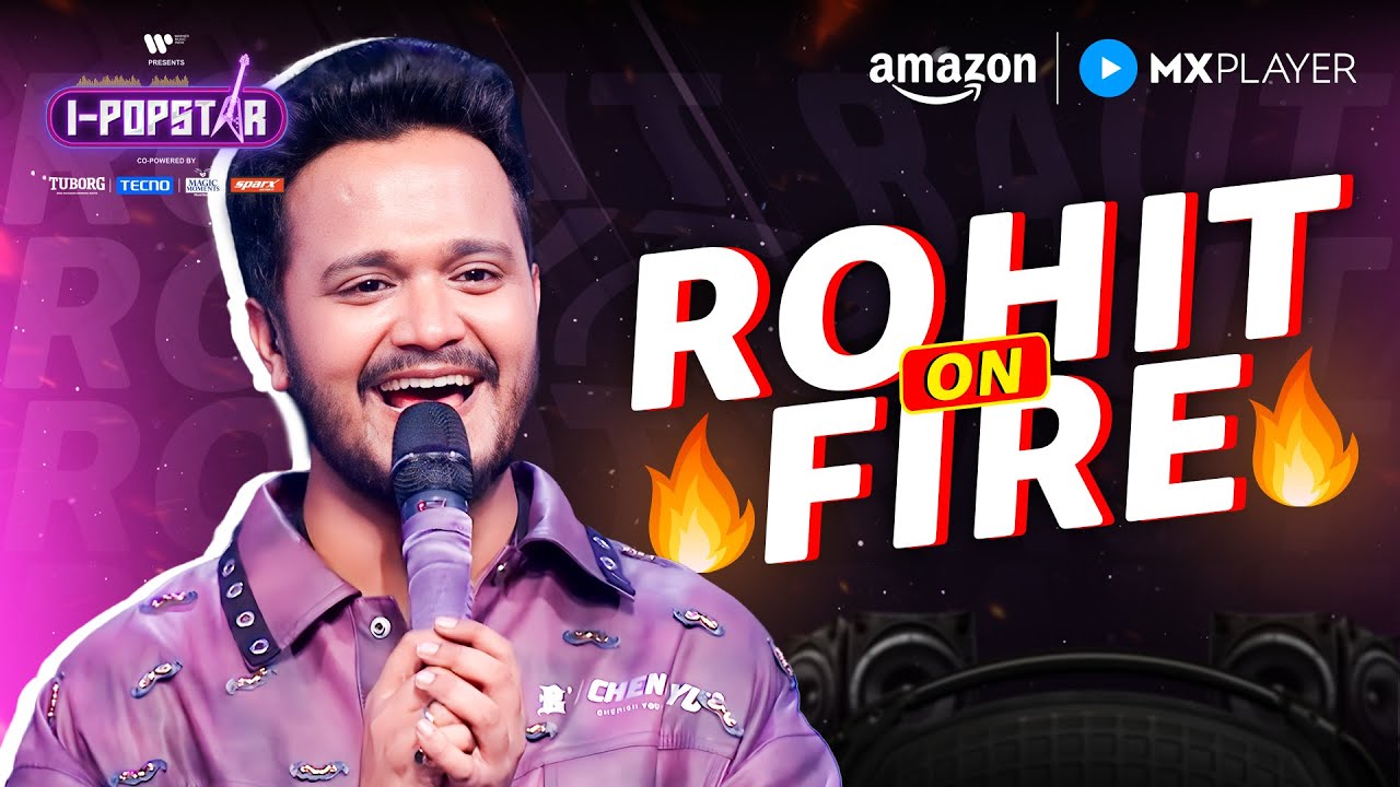 Rohit Raut Ne Lagadi Stage Pe Aag 🔥 | I-Popstar | King, Parmish Verma | Amazon MX Player