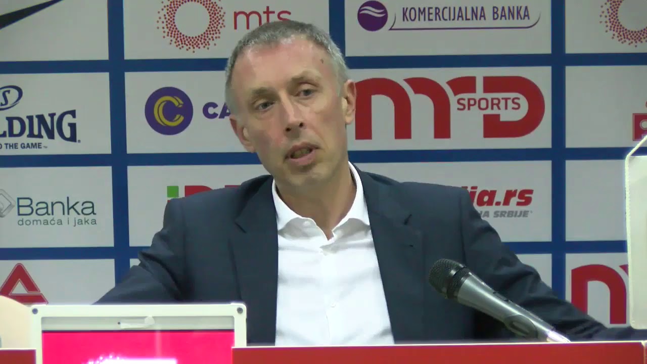 KK Crvena zvezda mts - press conference LIVE