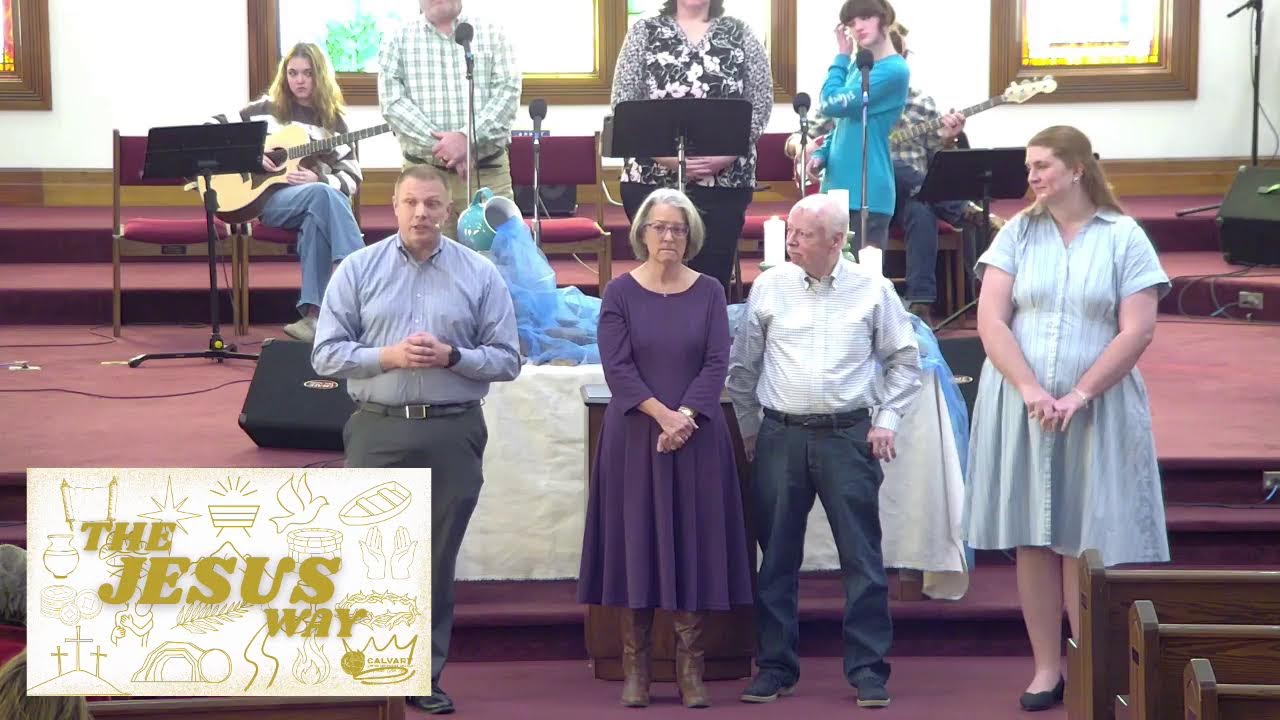“Baptized in Water” – January 11 Worship at Calvary