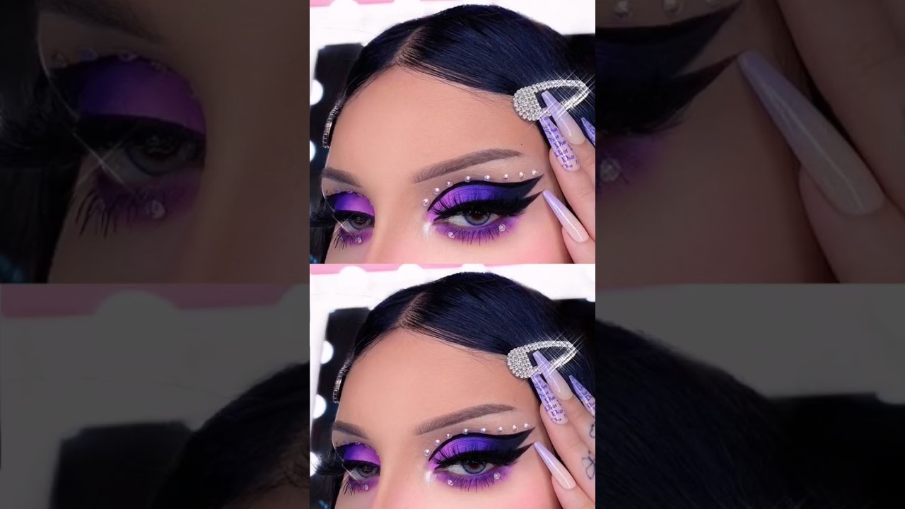 Tutorial que no vistes 😍💜 #tutorialesdemaquillaje