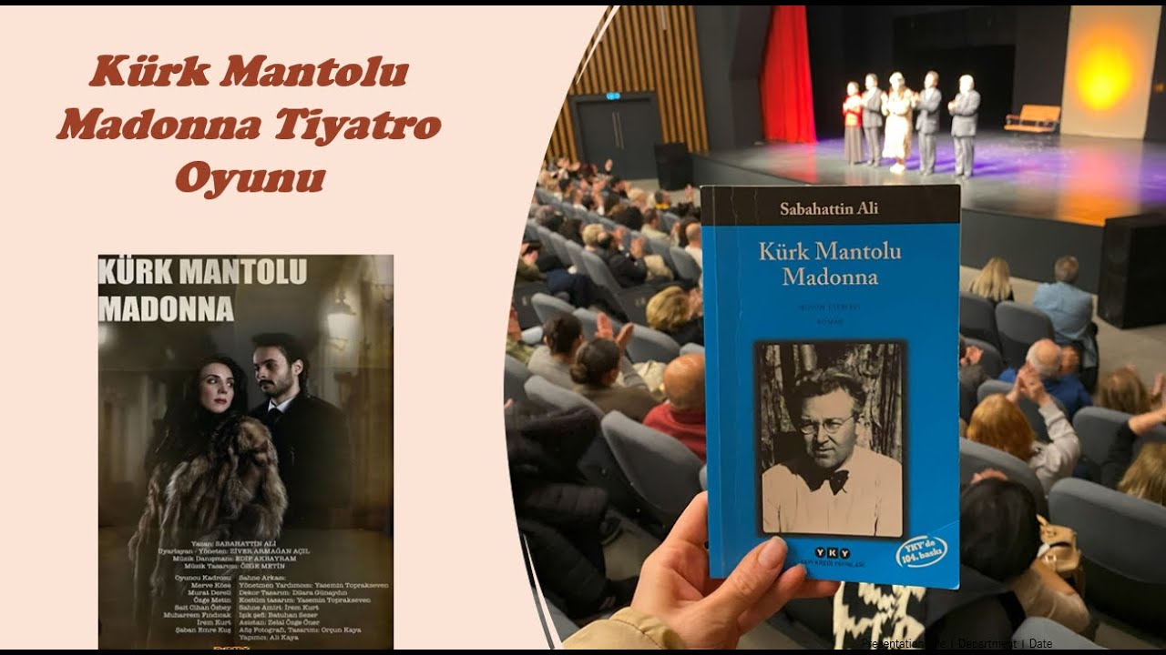 K&uuml;rk Mantolu Madonna tiyatro oyunu - M&uuml;zik danışmanlığını Edip Akbayram&rsquo;ın yaptığı g&uuml;zel bir oyun✨