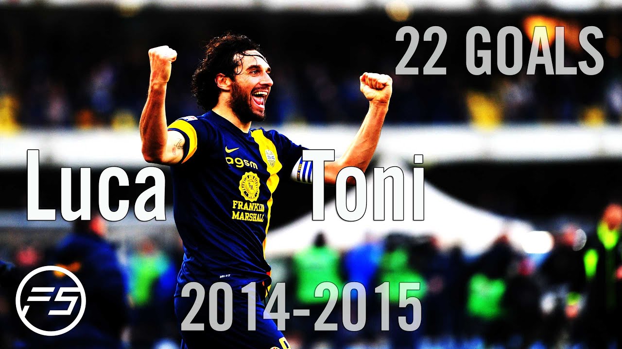 Luca Toni ● 22 Goals for Hellas Verona ● 2014-2015 ● HD