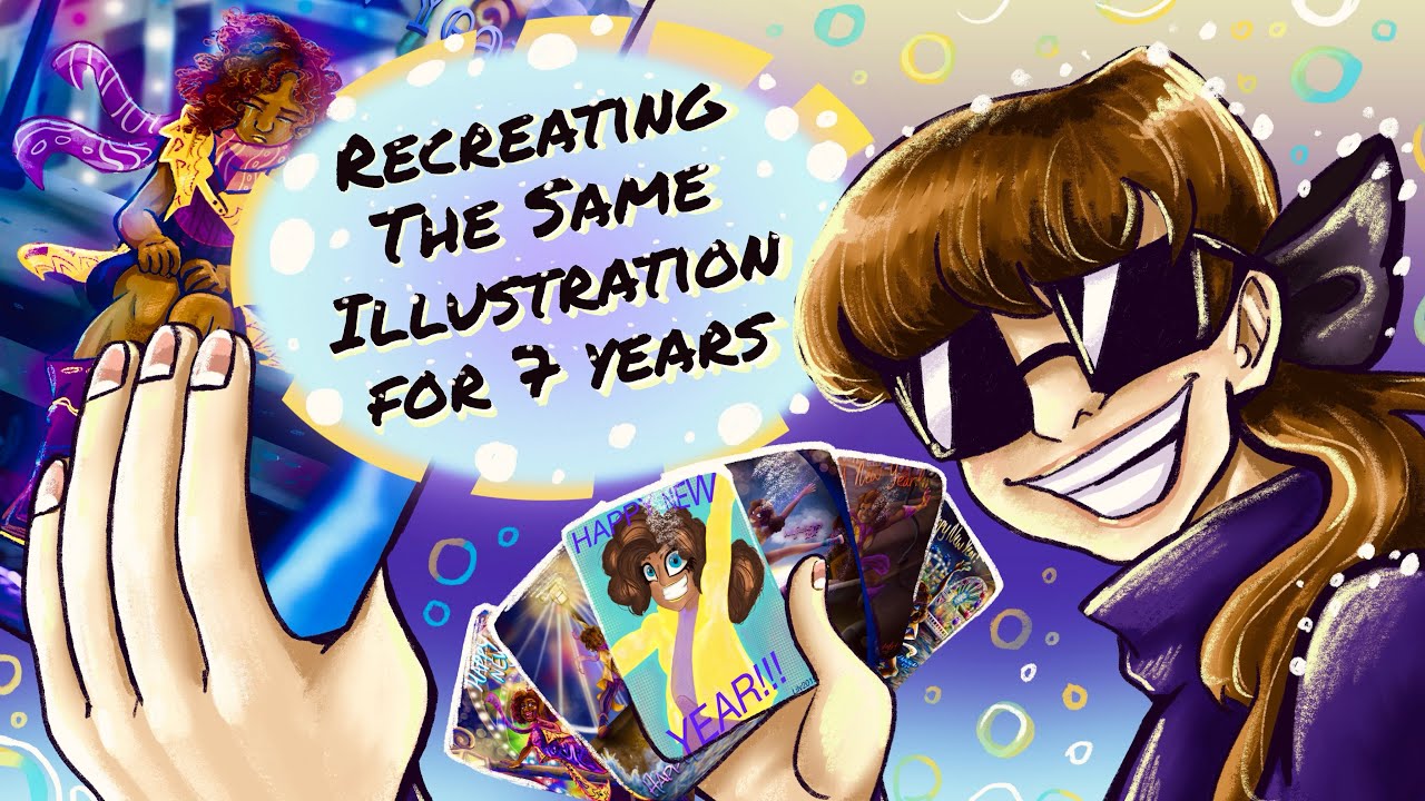 I’ve Redrawn the Same Illustration For 7 Years!