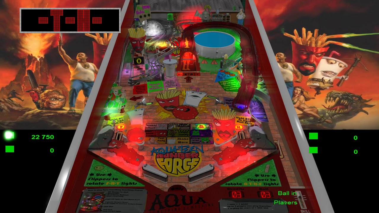 Aqua Teen Hunger Force Pinball VPX