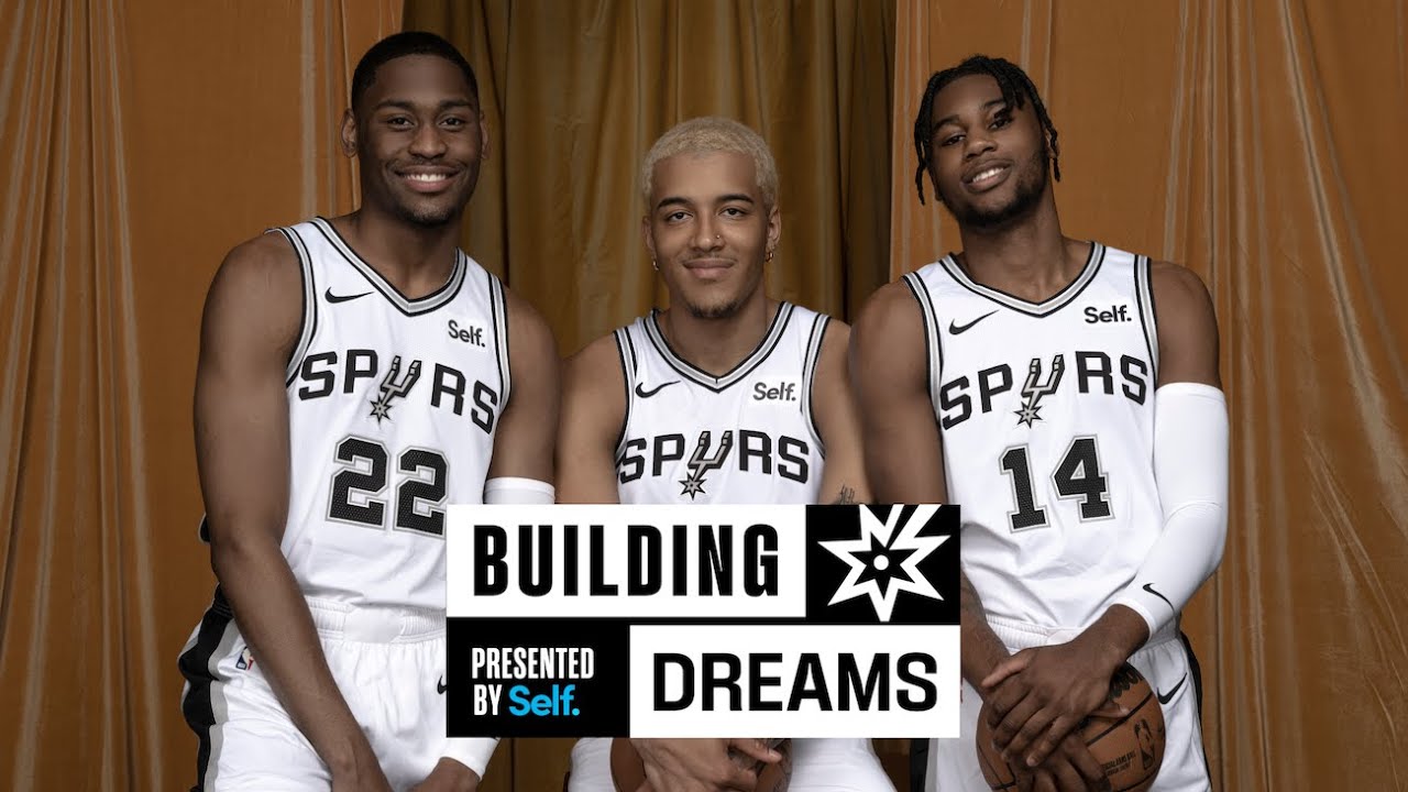 Ep 1: #BuildingDreams | San Antonio Spurs Jeremy Sochan, Malaki Branham, and Blake Wesley