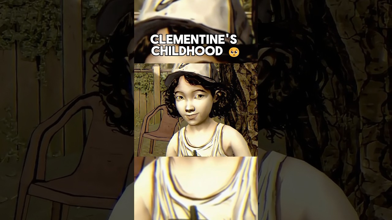 CLEMENTINE BEFORE THE OUTBREAK 🥺🦝 (The Walking Dead)