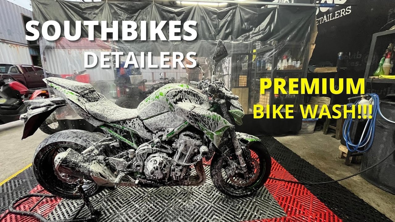 Southbikes Detailers | Premium Bike Wash | 2022 Kawasaki Z900
