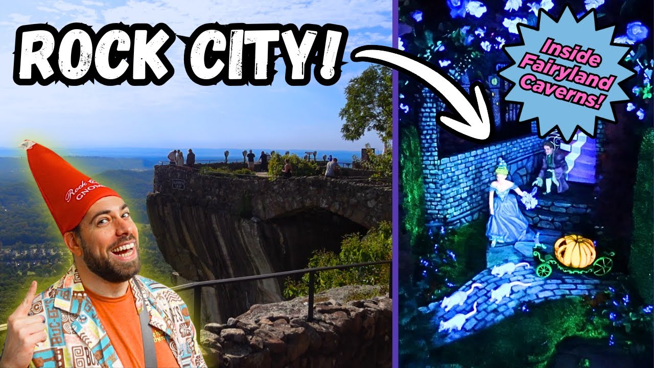 Explore ROCK CITY: See 7 States, Magical Fairyland Caverns & Epic Views! - Lookout Mountain, GA