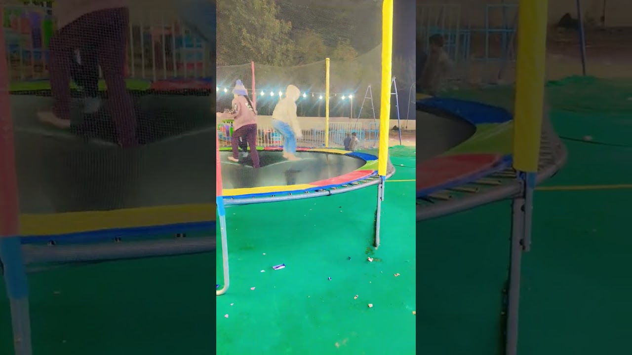 Military fair trampoline Park 🥰🧸 #bollywood #hindisong #bollywoodsongs