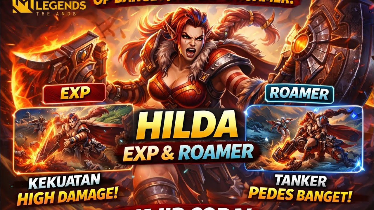 Hilda EXP vs Dyrroth 😳 siapa sebenarnya raja EXP lane?