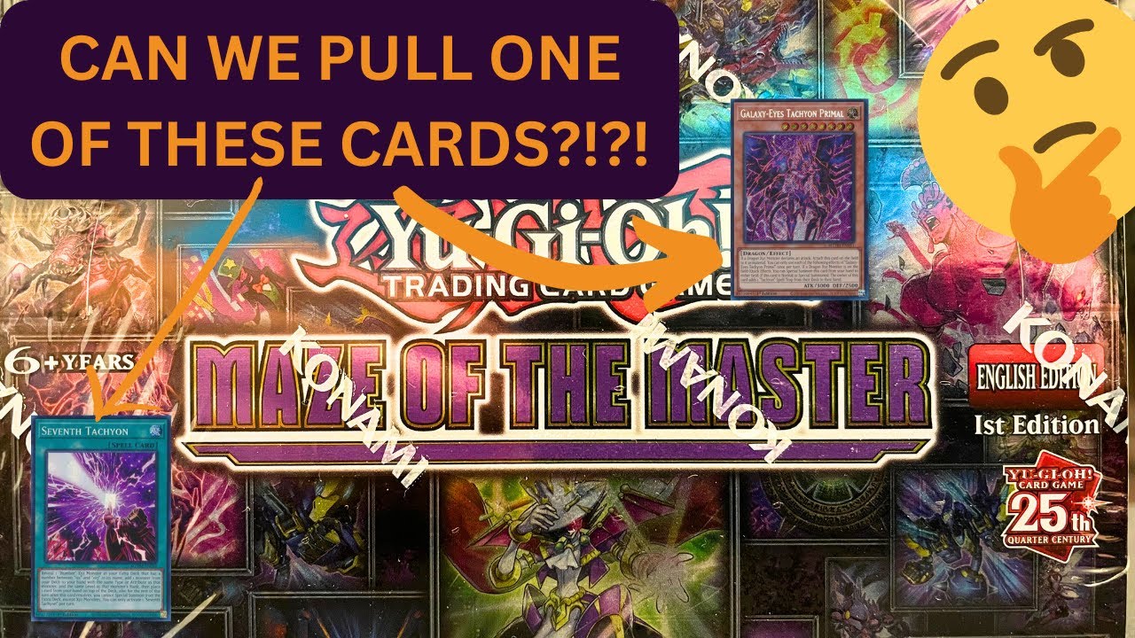 Maze Of The Master Booster Box Opening!