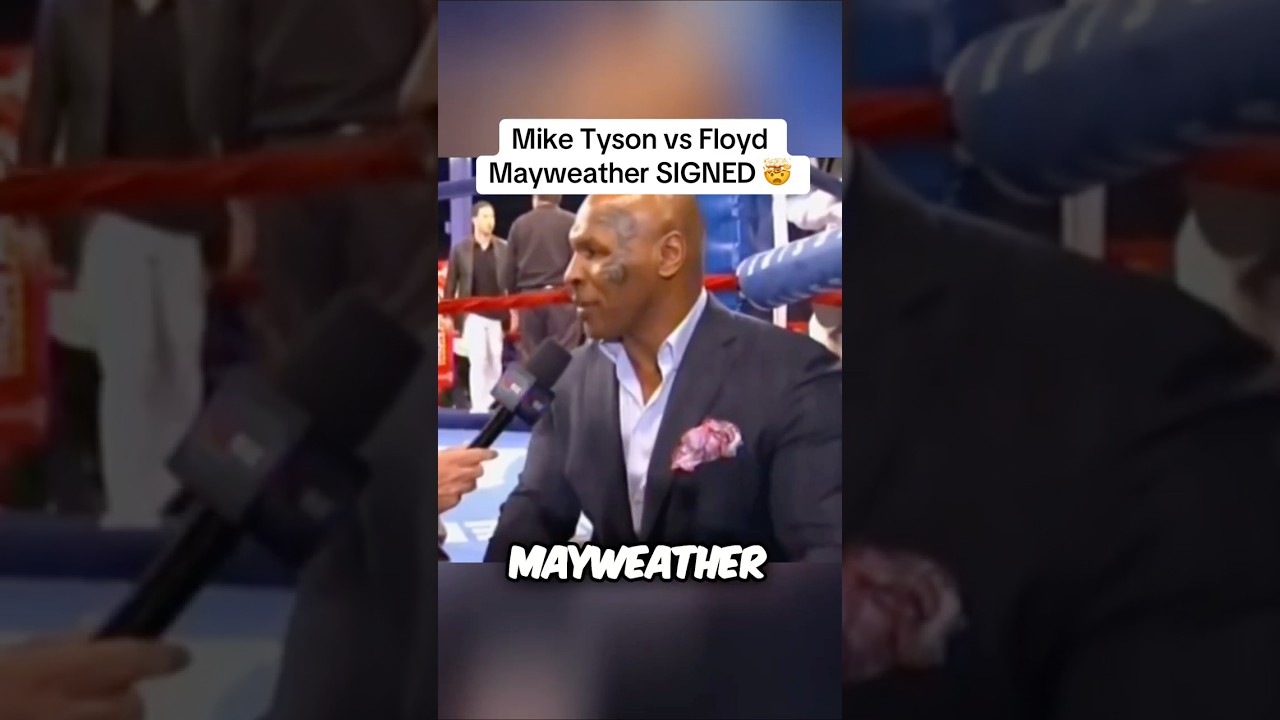 Mike Tyson vs Floyd Mayweather Set For Early 2026 Exhibition🤯👀 #boxing