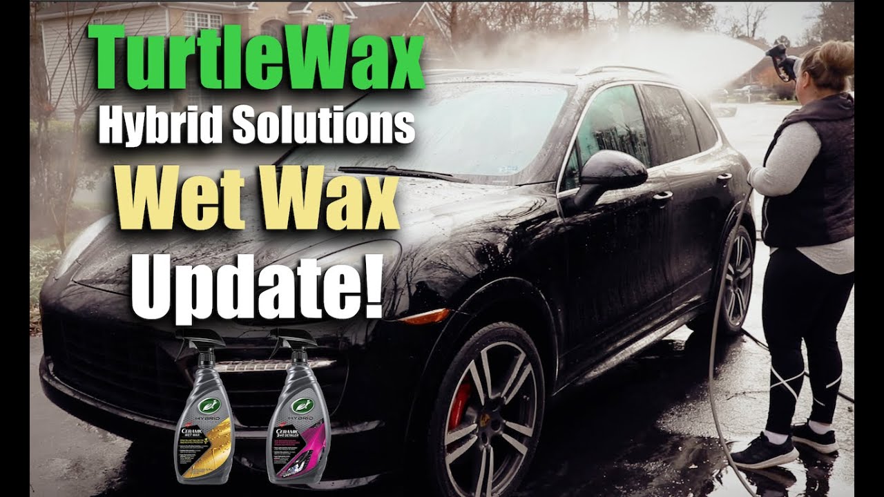 Turtlewax Hybrid Solutions Wet Wax Update & More! // Porsche Cayenne GTS