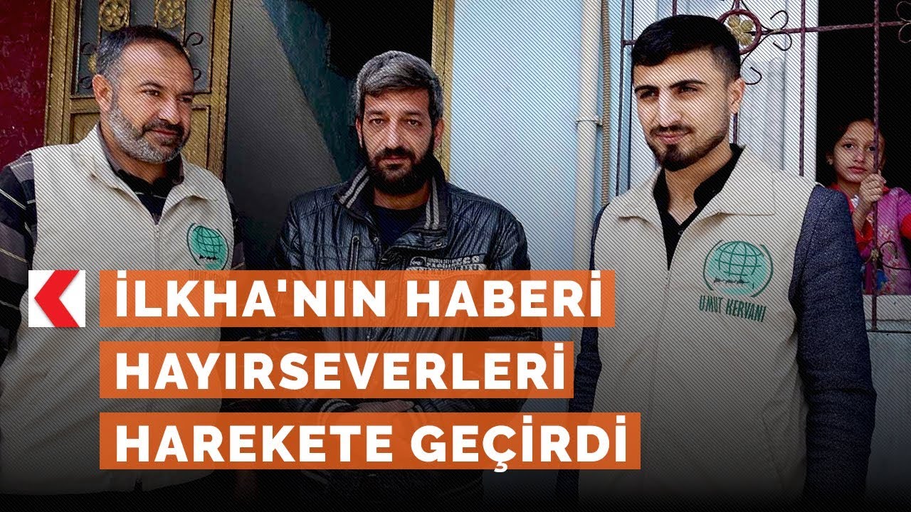 İLKHA'nın haberi hayırseverleri harekete ge&ccedil;irdi