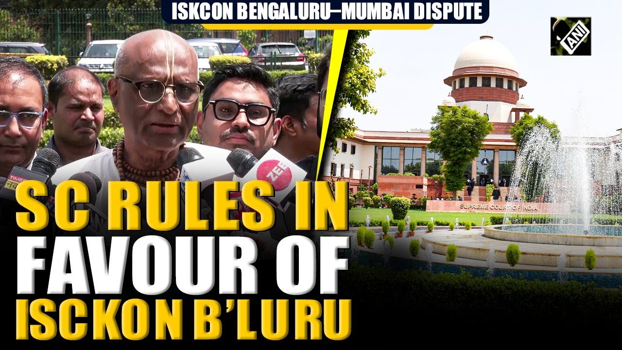 SC Verdict Favors ISKCON Bengaluru, Declares It Separate from Mumbai Society