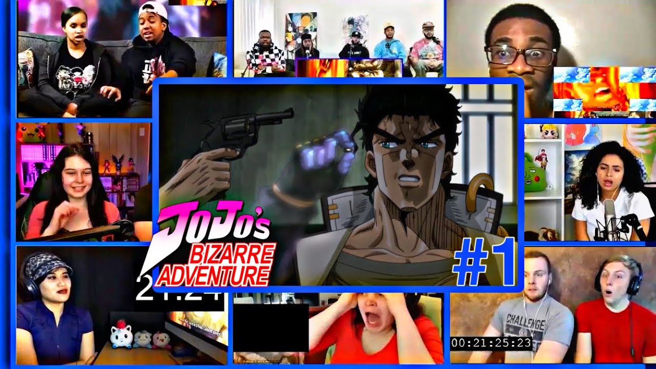 JoJo’s Bizarre Adventure Part 3 Episode 1 Reaction Mashup