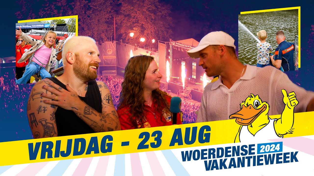 VakantieWeek 2024 - 9: Brandweerdag, Spelenkermis & Dance Event
