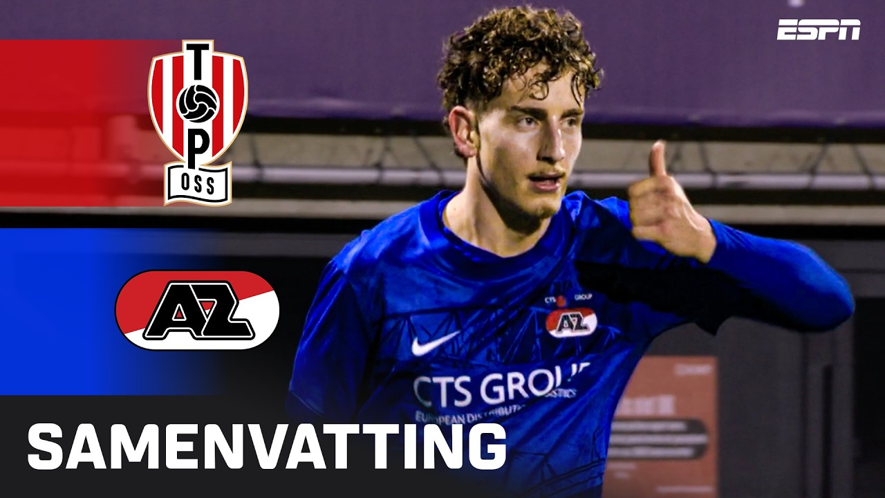 😱 INVALLER (!) Bendegúz Kovács volmaakt HATTRICK met OMHAAL | Samenvatting TOP Oss - Jong AZ