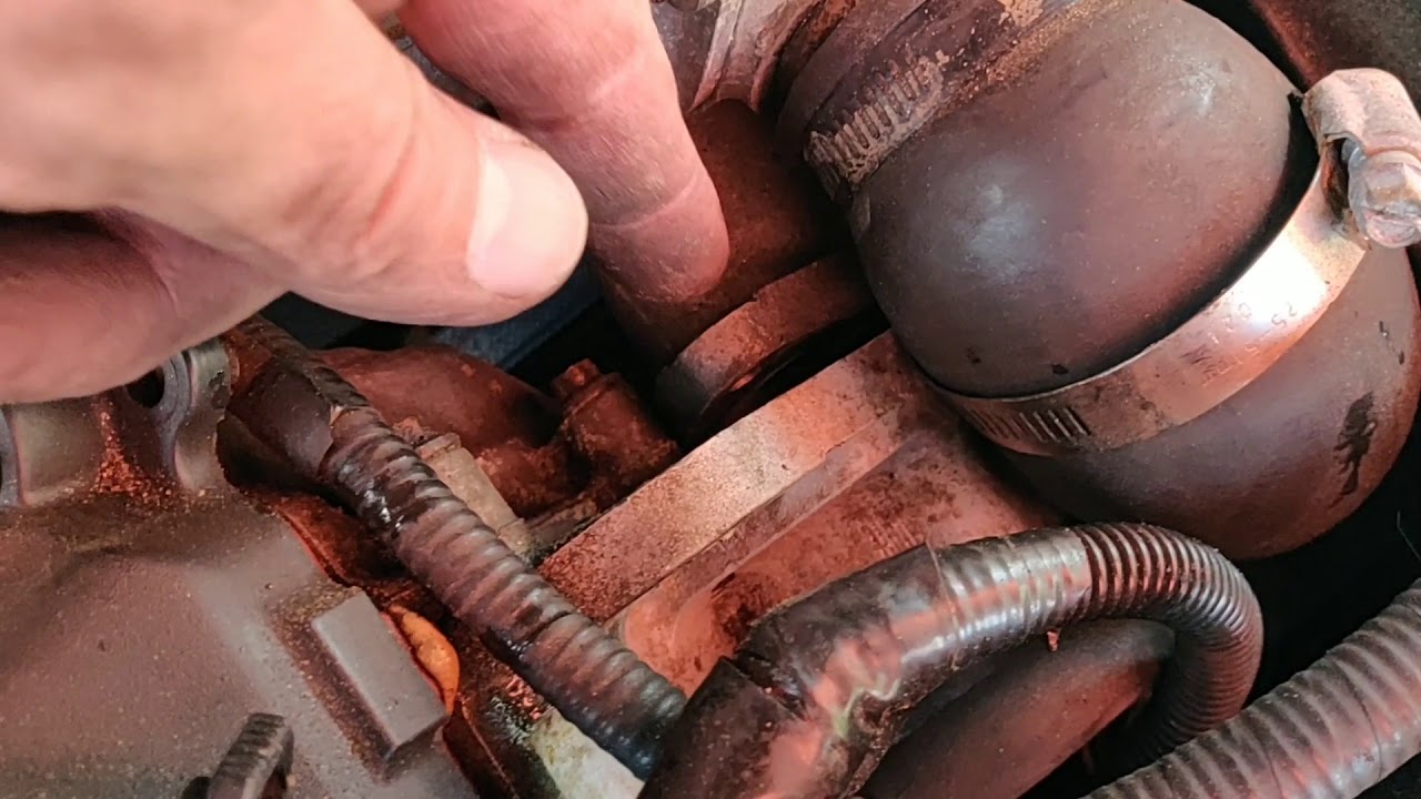 1999 jag xjr supercharger removal, hose replacement