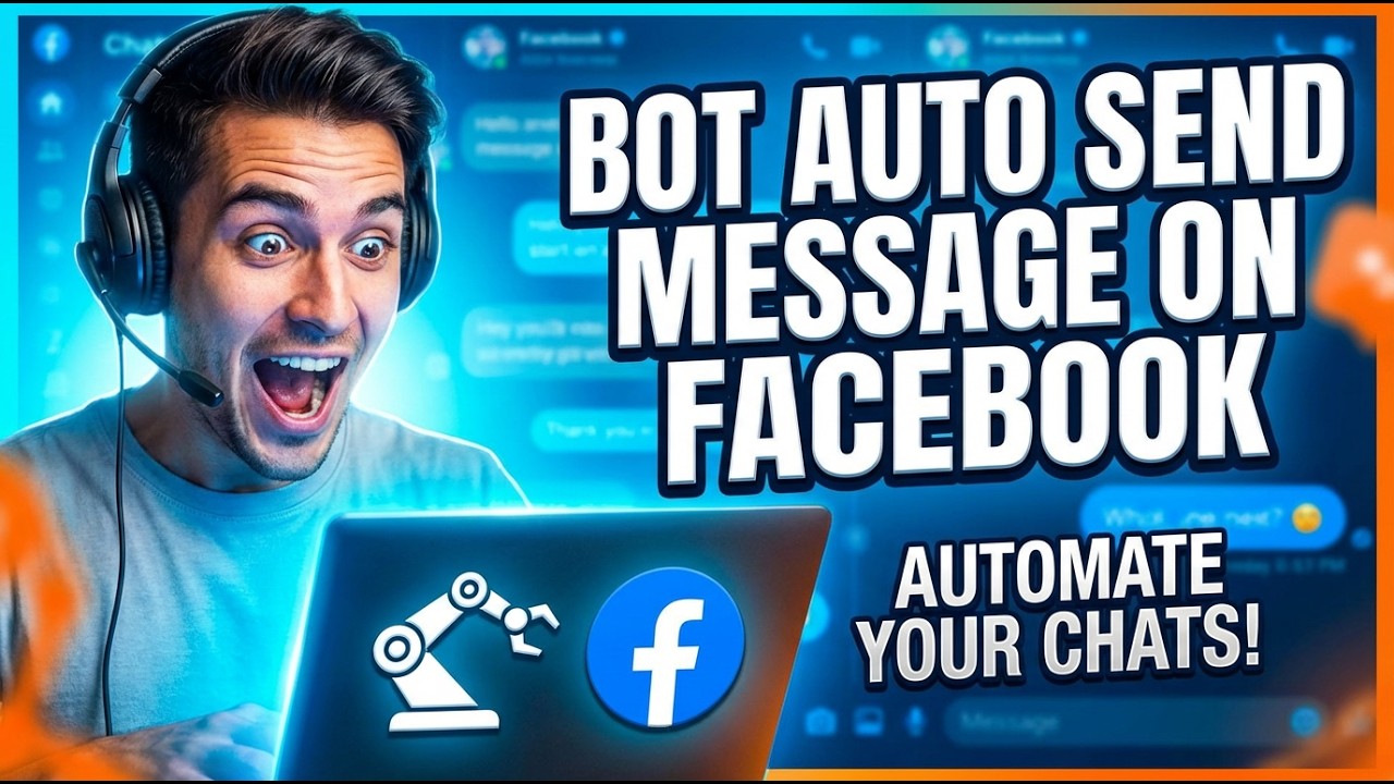 Bot Auto Send Message On Facebook | Tool Auto Send Message Facebook