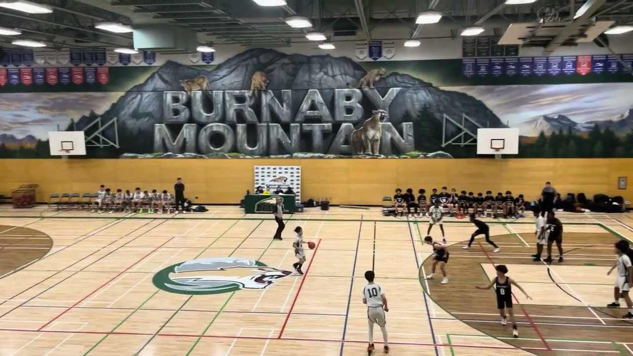 Grade 9 boys basketball: Burnaby Mountain vs Byrne Creek first half