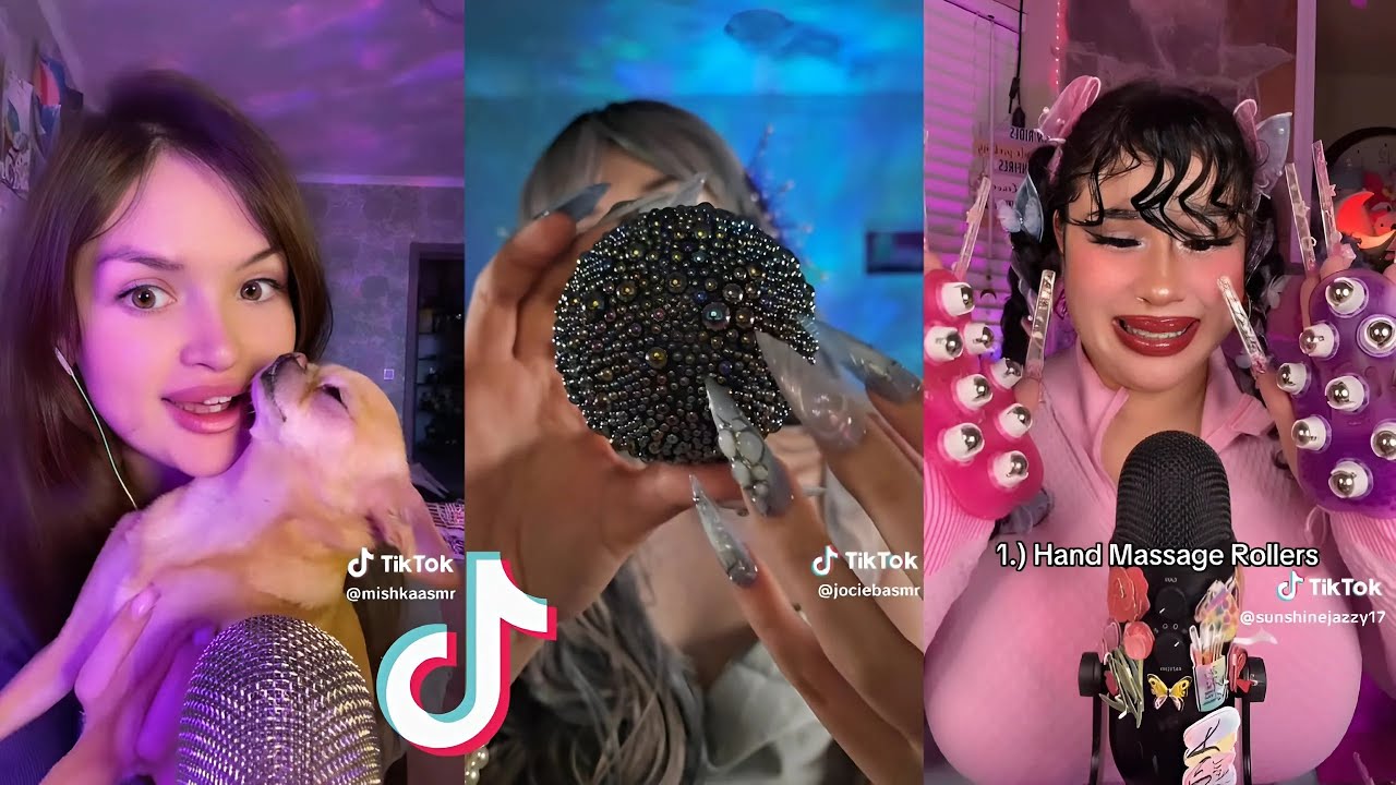ASMR  | TIKTOK Compilation| Part 6 | ASMR for deep sleep