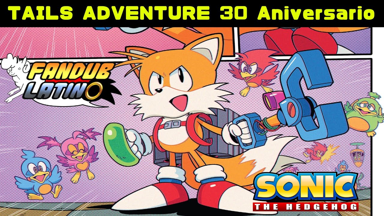 Comic IDW Sonic: Tails 30th Anniversary Especial [Español Latino]