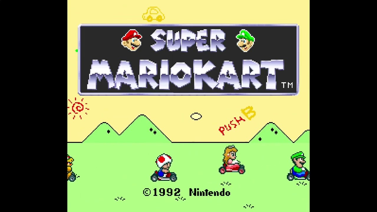 Super Mario Kart Main Theme Music (Reversed)